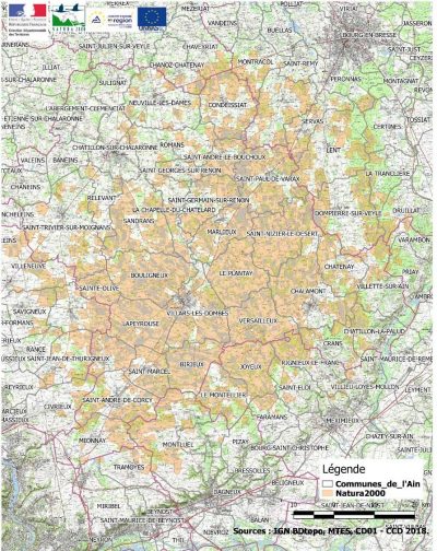 Carte site Natura 2000