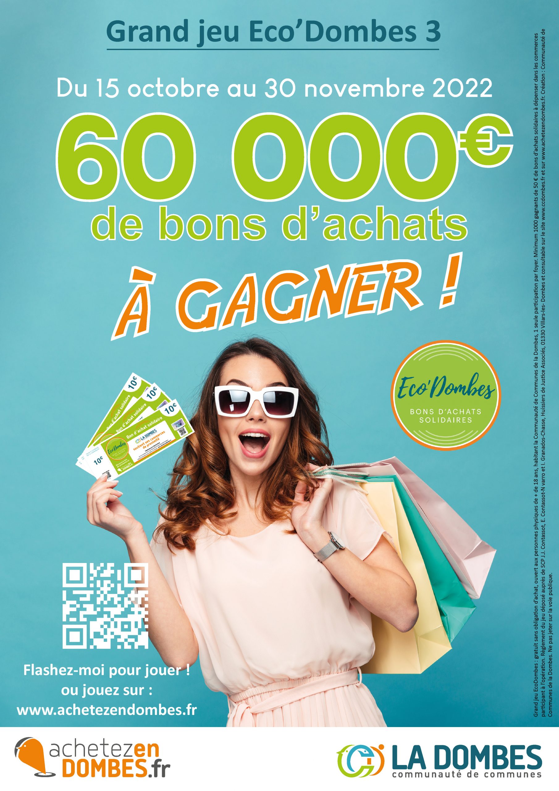 Eco Dombes 3e édition : 60 000 € pour les habitants !