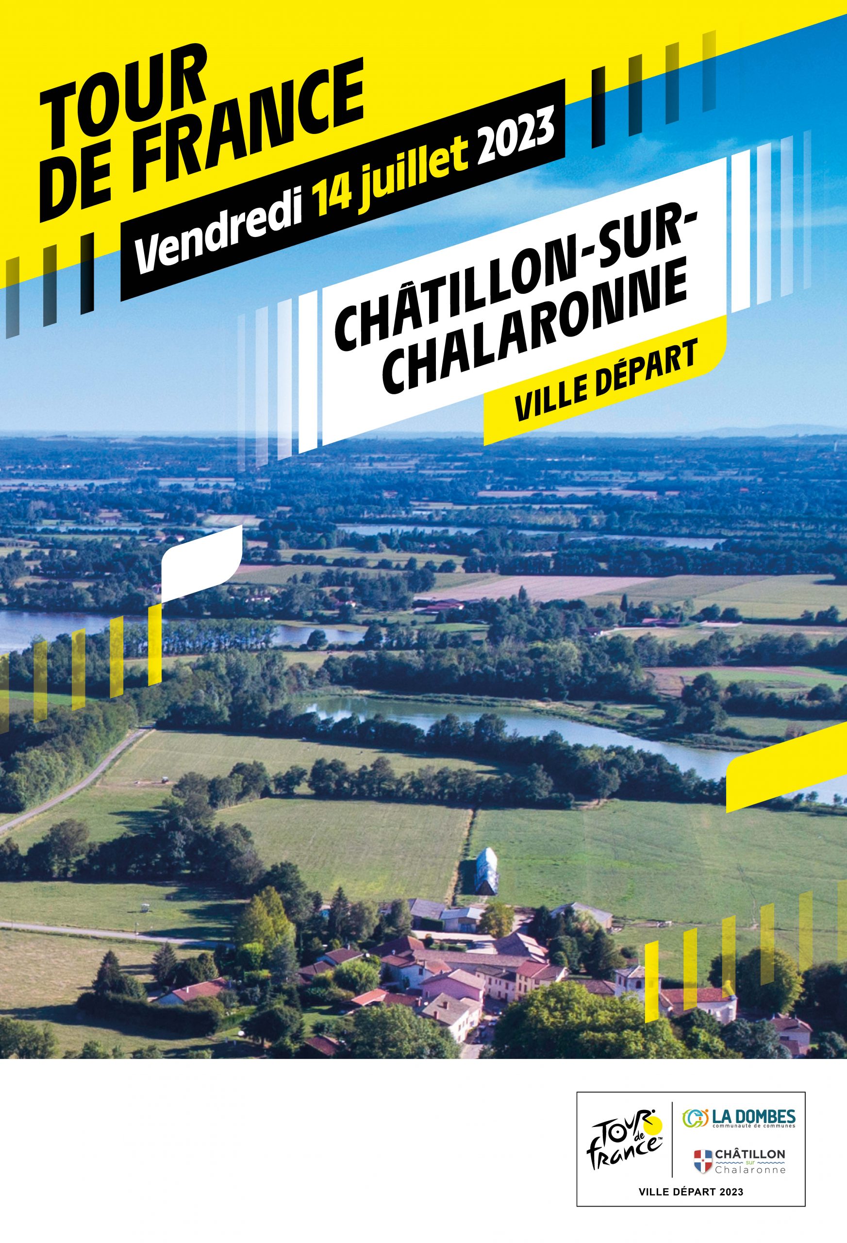 La Dombe accueillera une étape du Tour de France 2023