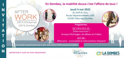 afterwork mobilité en Dombes