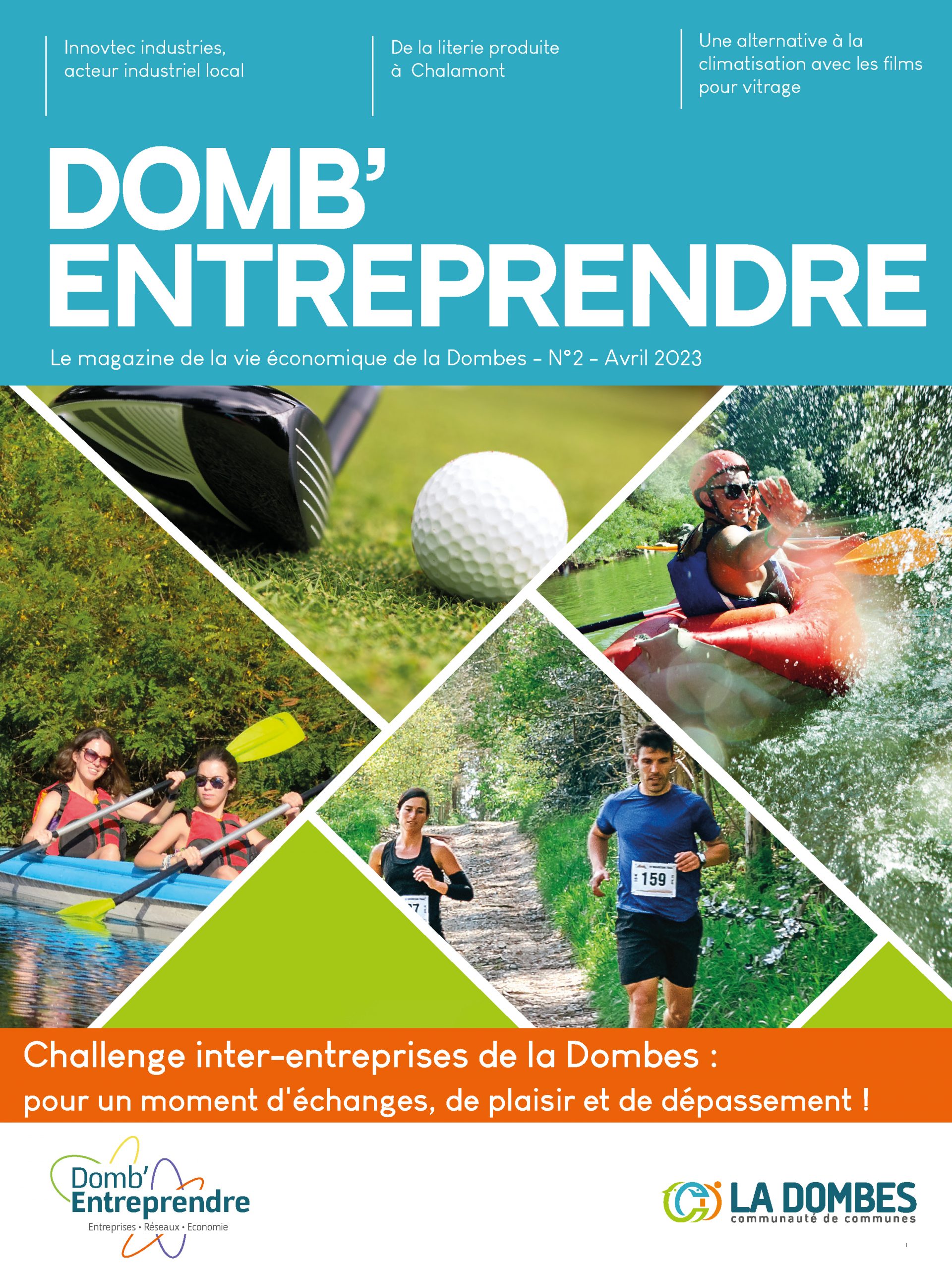 Couverture du magazine Domb'entreprendre