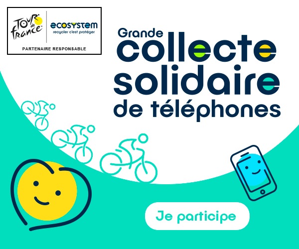 Une grande collecte solidaire de téléphones