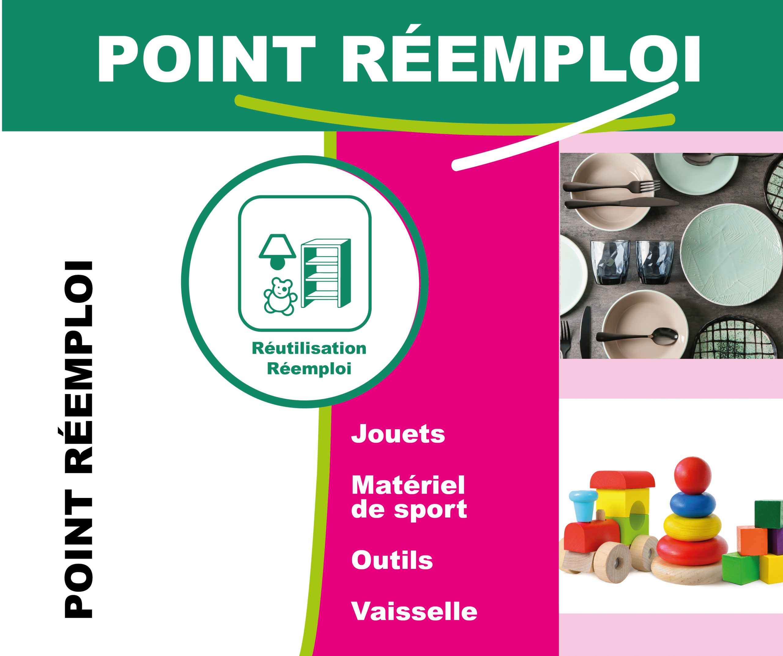 Nouveau : un point réemploi à St-André-de-Corcy !