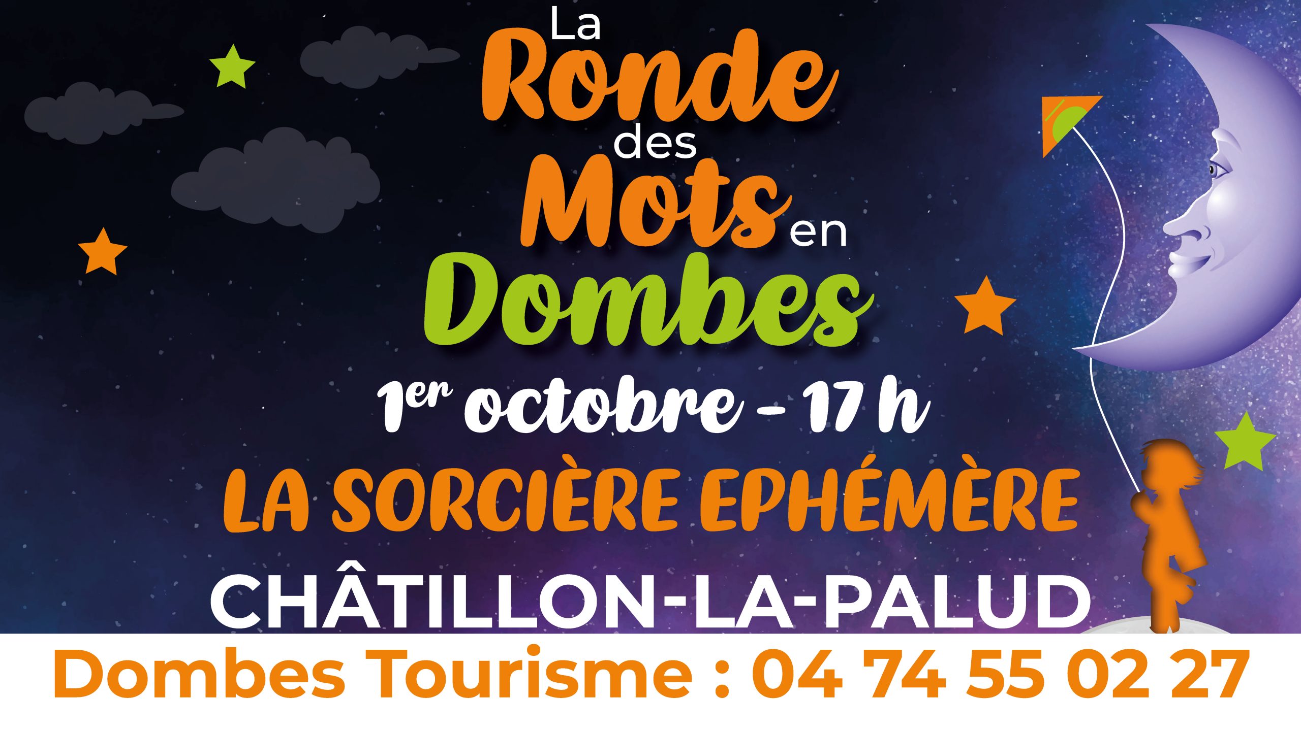 La sorcière éphémère à Châtillon-la-Palud !