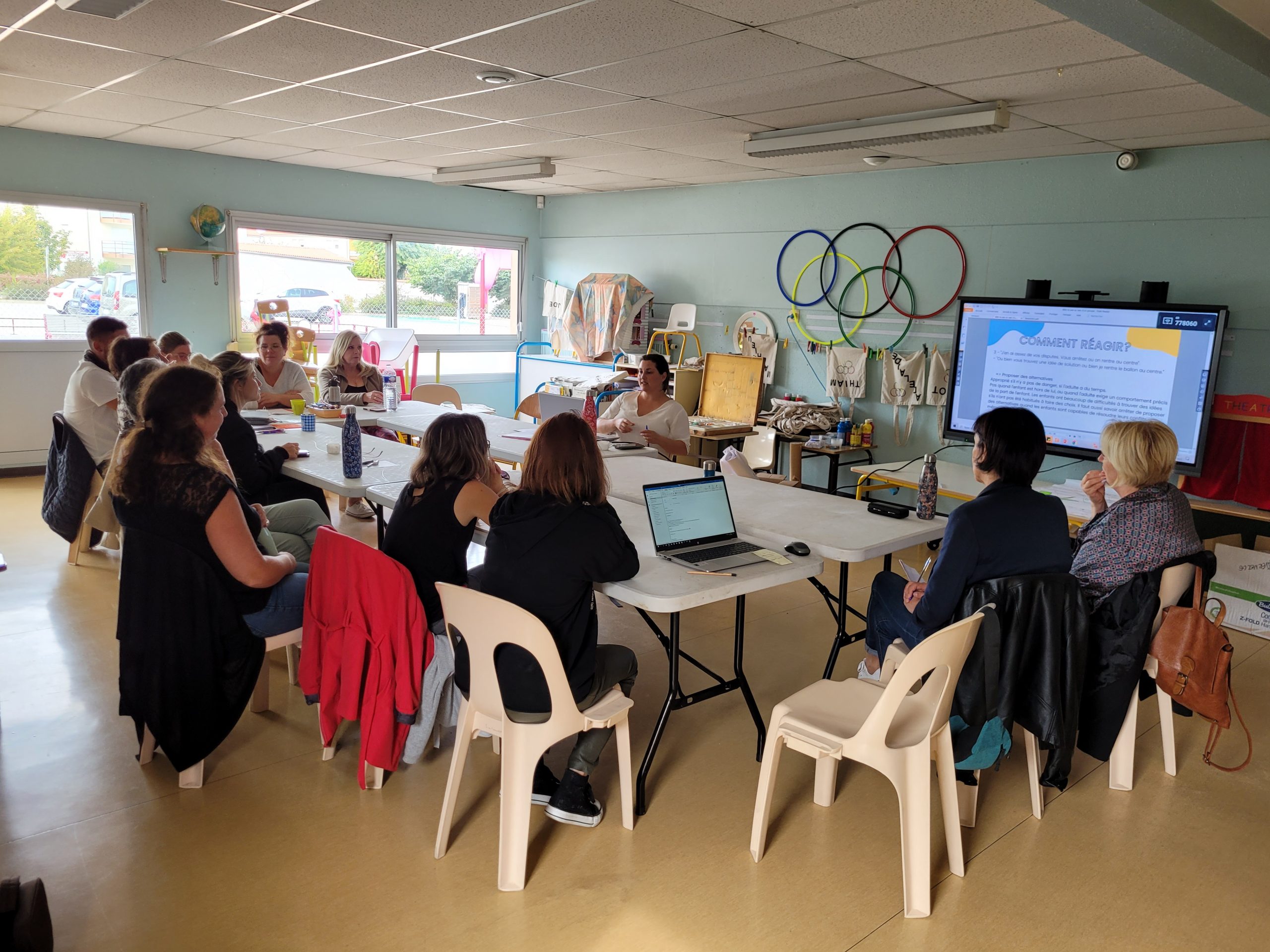 Une formation pour le personnel périscolaire des communes