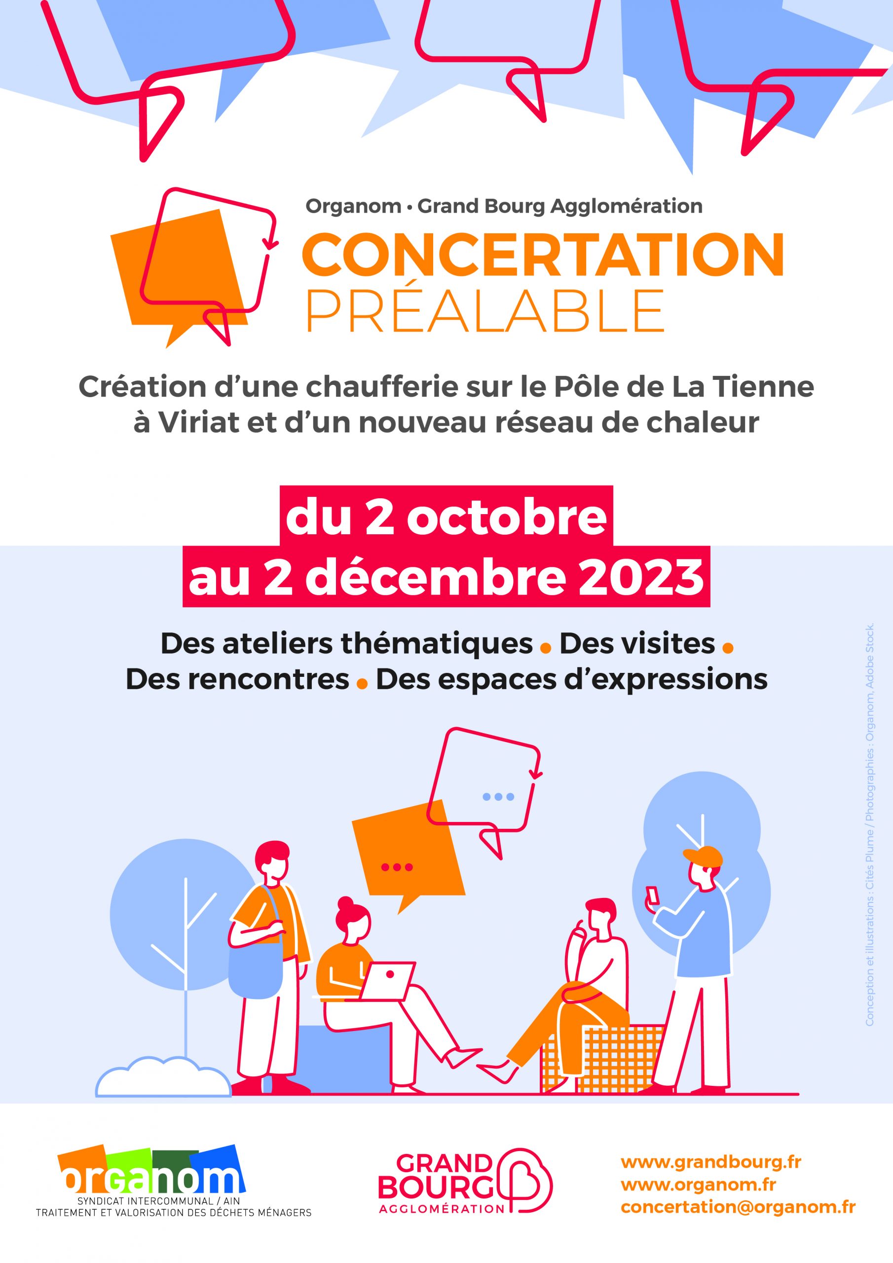 Création d’une chaufferie à la Tienne et d’un réseau de chaleur : exprimez-vous !