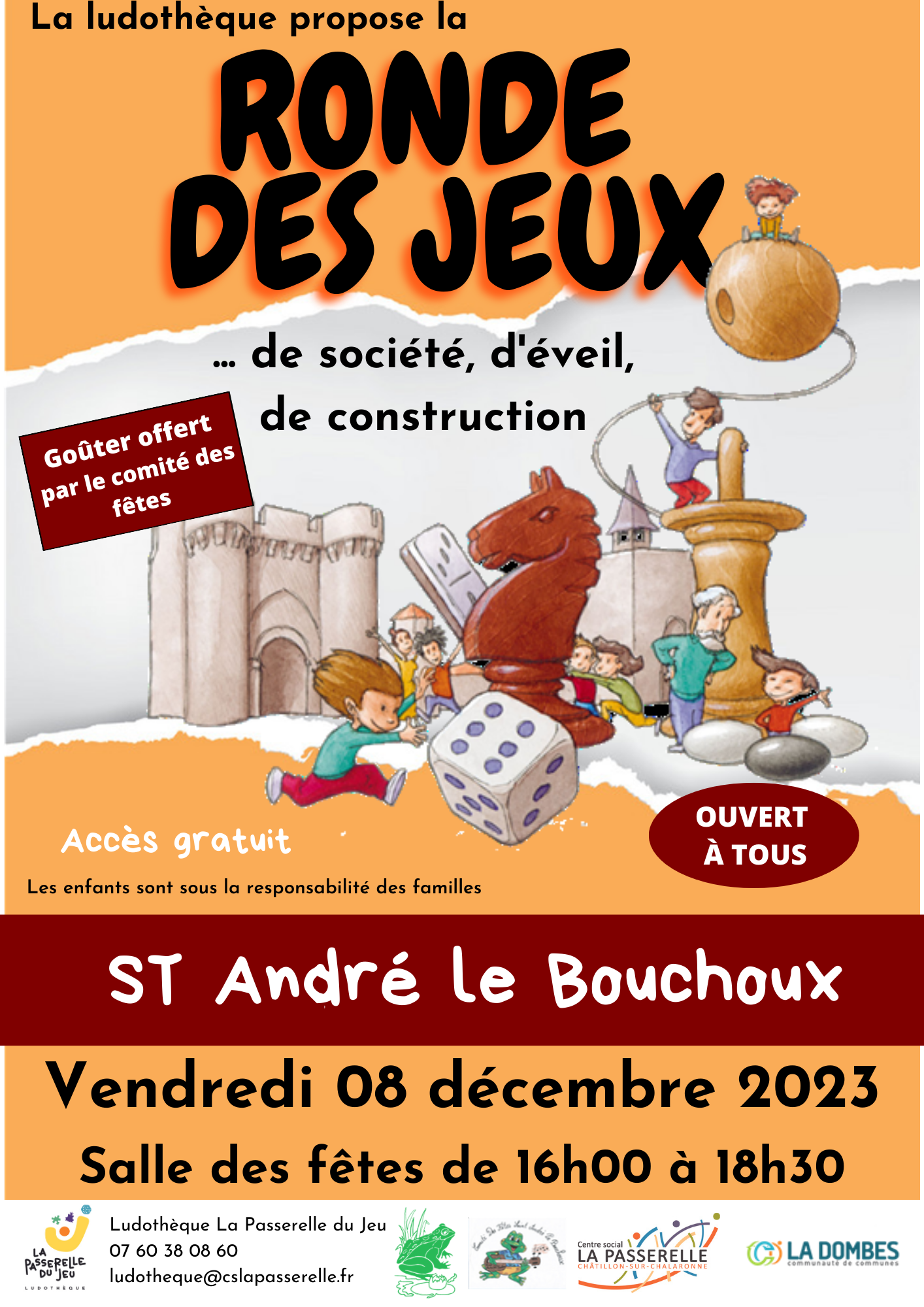 La Ronde des Jeux à Saint-André-le-Bouchoux !