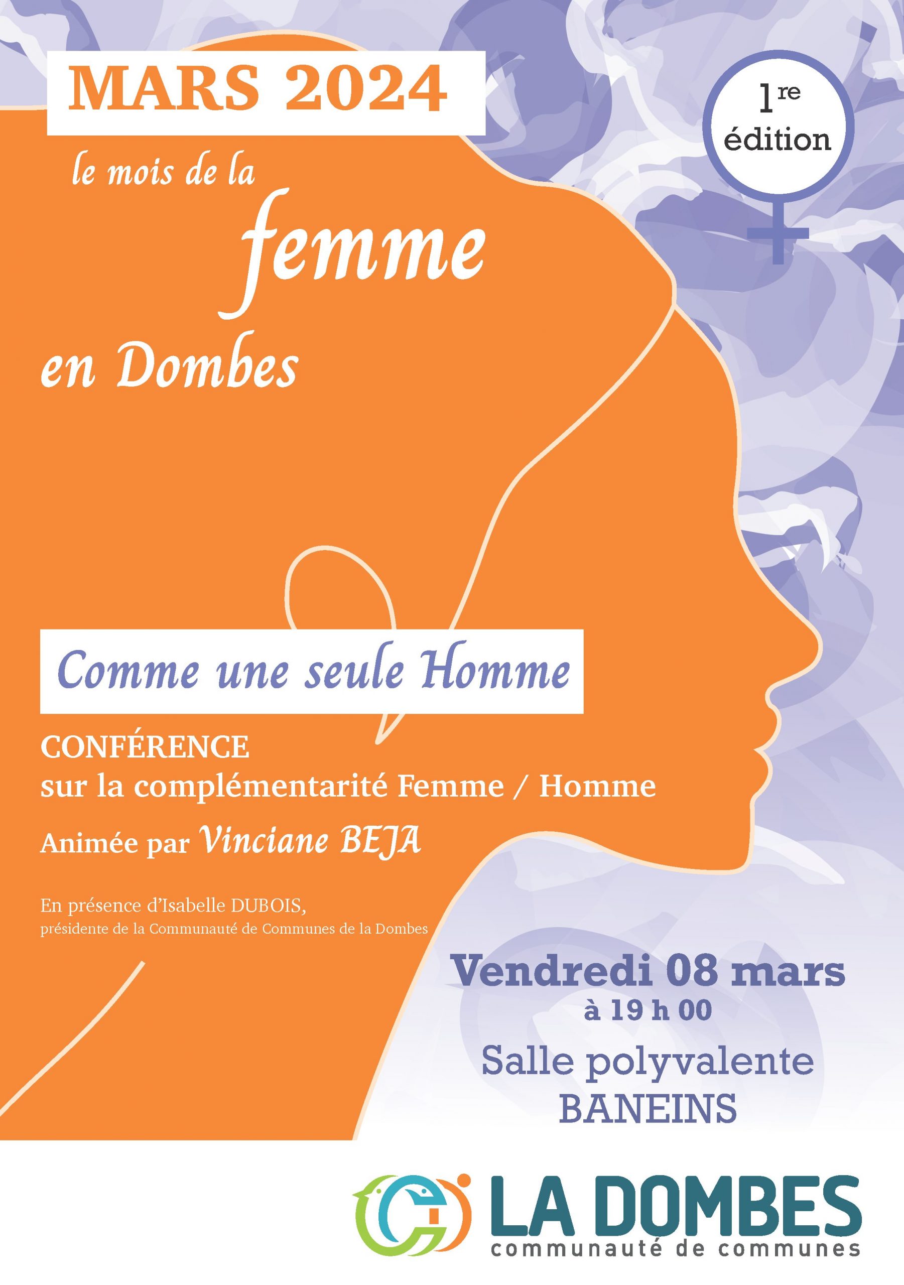 8 mars : une conférence pour les femmes…et les hommes