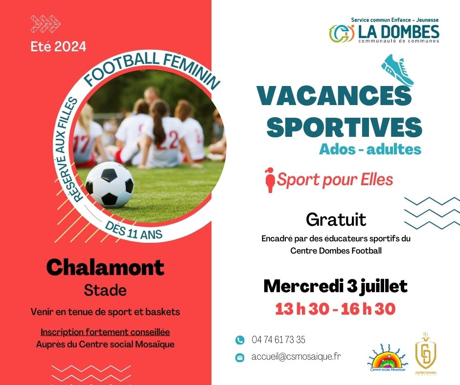 Le programme des vacances sportives de la Dombes