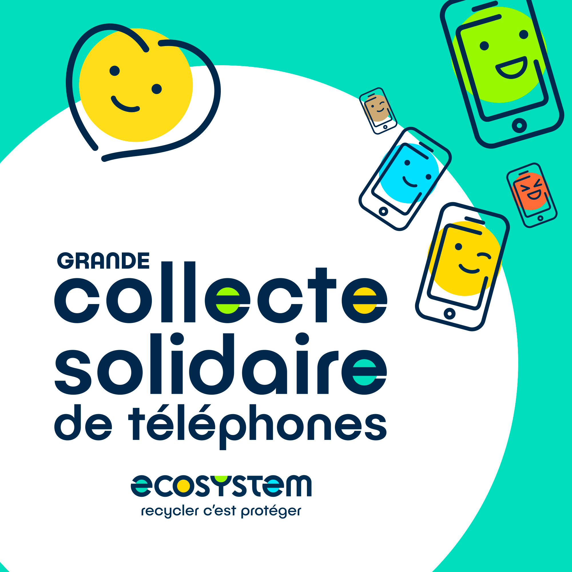 Participez à la Grande collecte solidaire de téléphones portables !