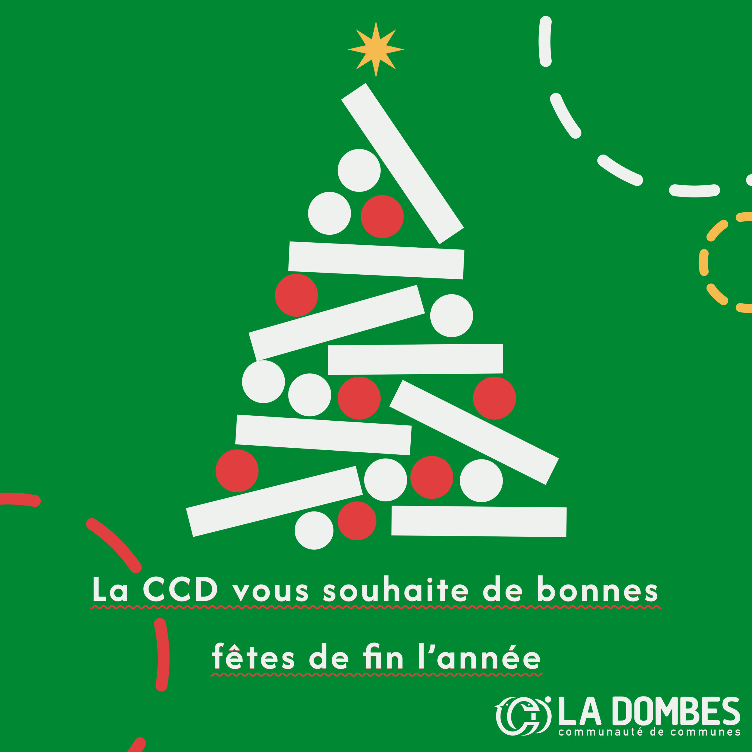 Fermeture de la CCD pour les fêtes de fin d’année